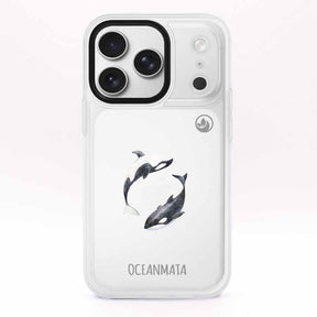 iPhone 17 pro Hülle - Orca blau - "OrcaFlow" - nachhaltig