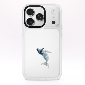 iPhone 17 pro Hülle - Wal blau - "Joy" - nachhaltig