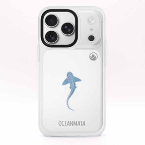 iPhone 17 pro max Hülle - Leopardenhai blau - "BlueLeopard" - nachhaltig