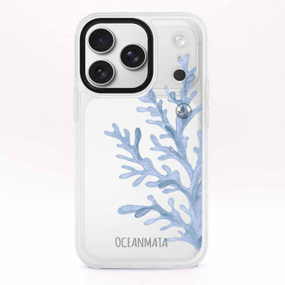 iPhone 17 pro max Hülle - Coral blau - "CoralBlue" - nachhaltig