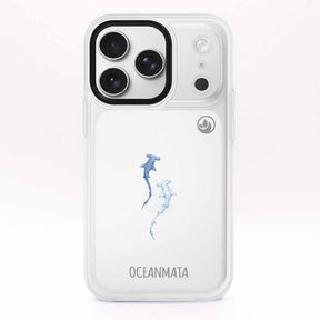 iPhone 17 pro max Hülle - hai blau - "Hammerhead" - nachhaltig