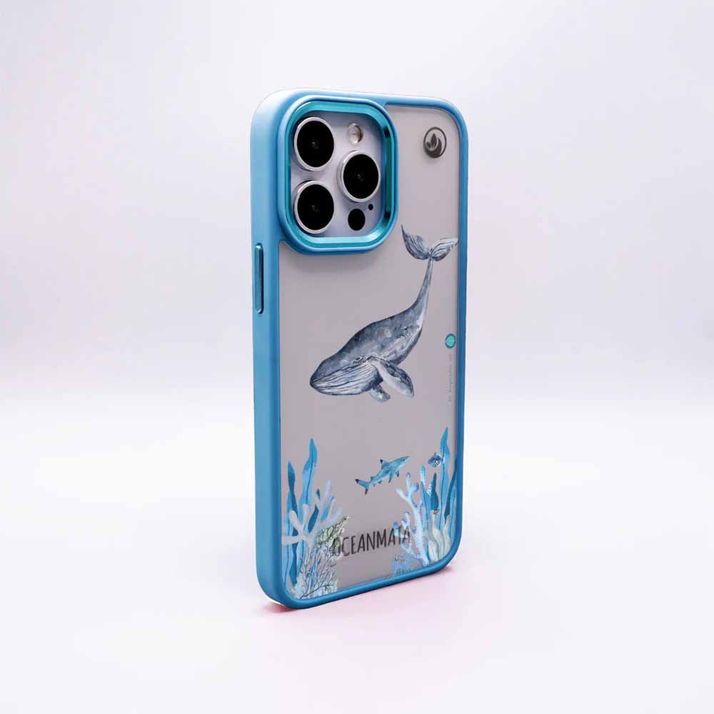 iPhone 14 pro max Hülle - Meer blau - "Ocean" - nachhaltig