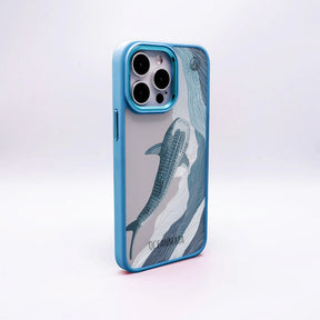 iPhone 16e/17e Hülle - Walhai blau - "DeepWater" - nachhaltig