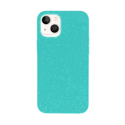 iPhone 12 mini case - turquoise - sustainable