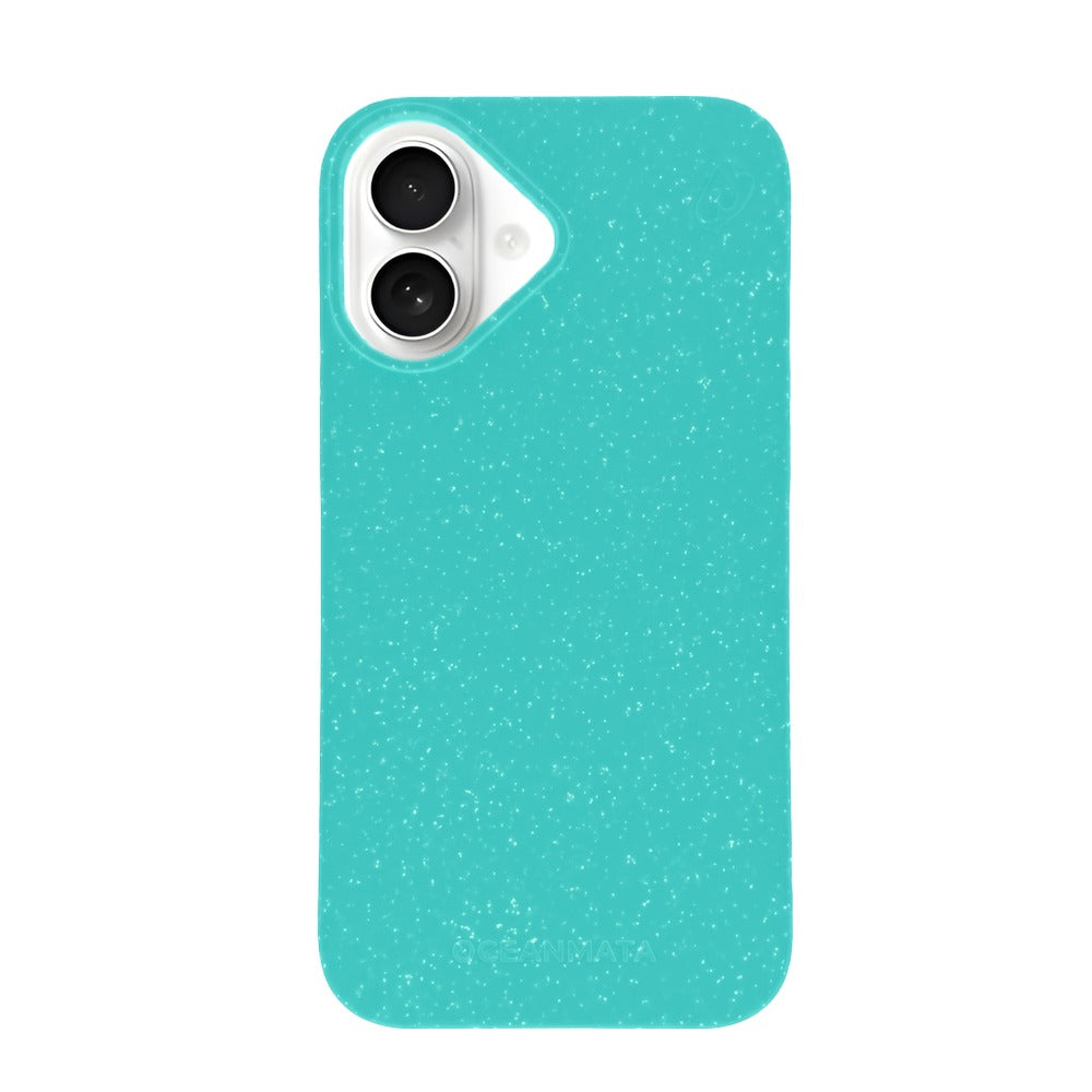 iPhone 16 Hülle - türkis - nachhaltig