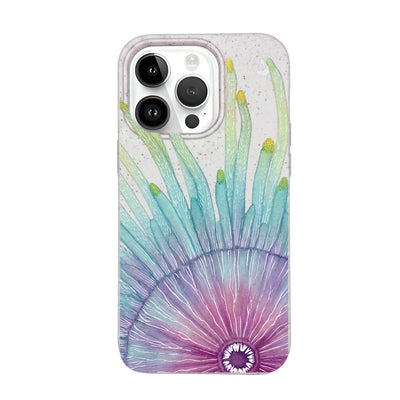 iPhone 14 Pro Case - white - "jellybutton" - sustainable