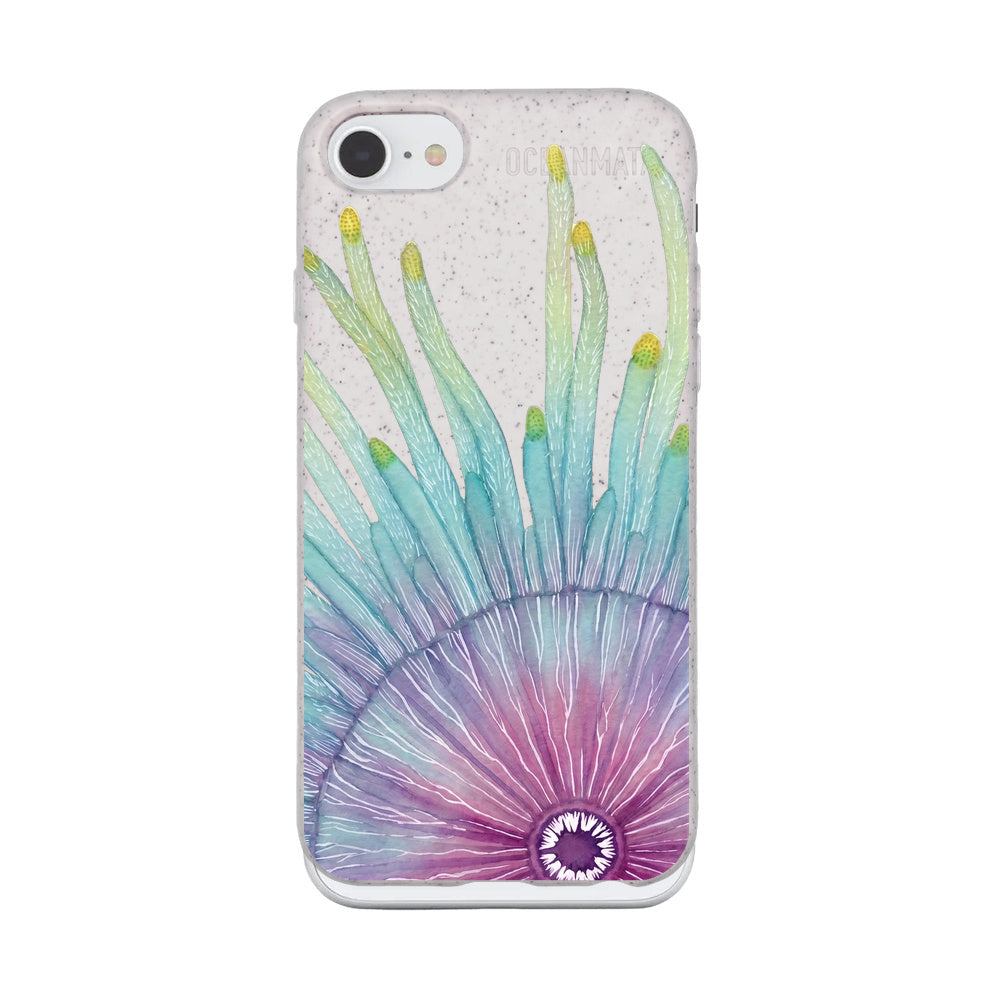 iPhone SE/7/8 Hülle - weiß - "jellybutton" - nachhaltig