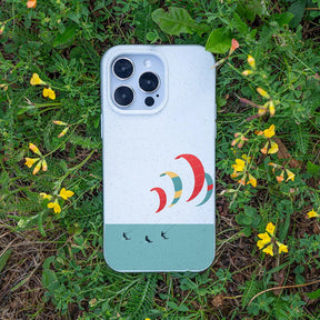 Biologisch abbaubare Handyhülle iPhone 11 pro Kitesurf — kompostierbar — Bonus
