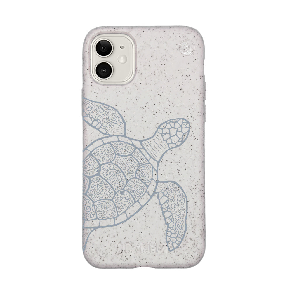 iPhone 11 Hülle - Schildkröte bunt - "Kura-Kura" - nachhaltig