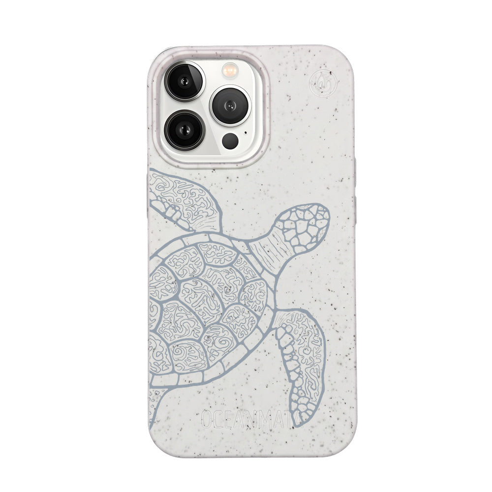 iPhone 13 pro Hülle - Schildkröte bunt - "Kura-Kura" - nachhaltig
