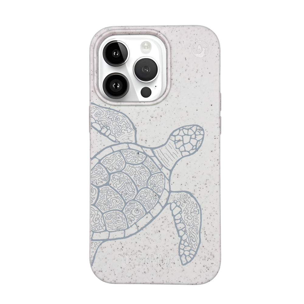 iPhone 14 pro Hülle - Schildkröte bunt - "Kura-Kura" - nachhaltig