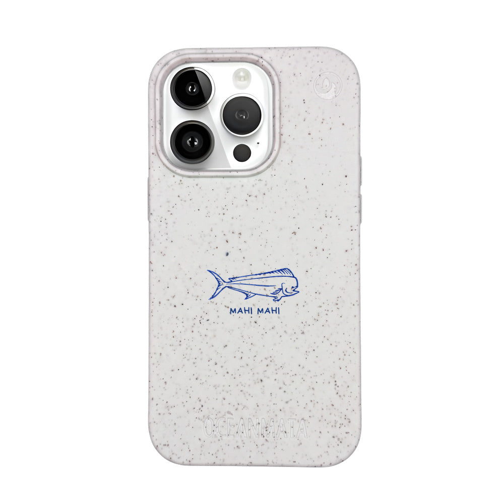 Biologisch abbaubare Handyhülle iPhone 14 pro Mahimahi — kompostierbar — Vorderseite