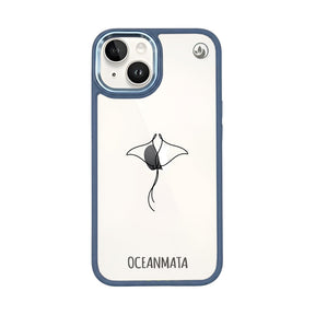 iPhone 14 Hülle - Mantarochen - "Mantaray" - nachhaltig