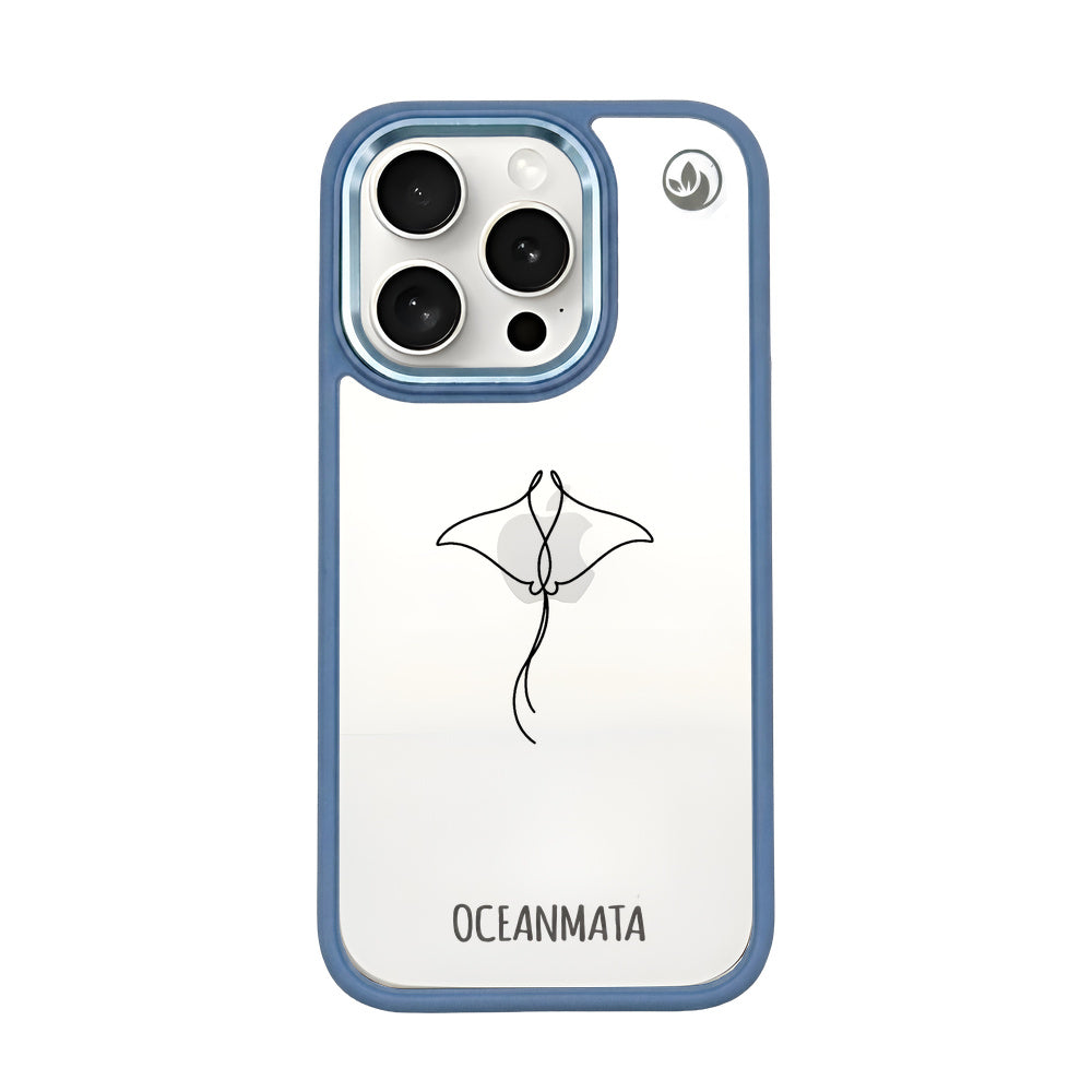 iPhone 15 pro max Hülle - Mantarochen - "Mantaray" - nachhaltig
