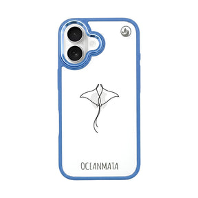 iPhone 16 Hülle - Mantarochen - "Mantaray" - nachhaltig