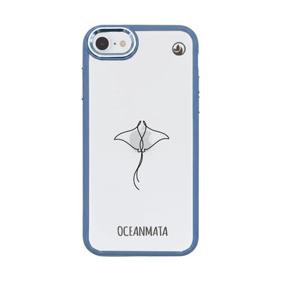iPhone SE/7/8 Hülle - Mantarochen - "Mantaray" - nachhaltig