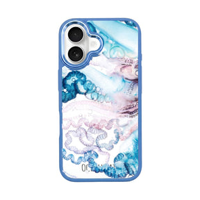 Nachhaltige Handyhülle iPhone 16 Menowar aus Ocean Plastic — Vorderseite