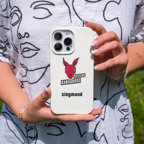 iPhone 11 pro Hülle - weiß - "Hessing Kangaroos " - nachhaltig