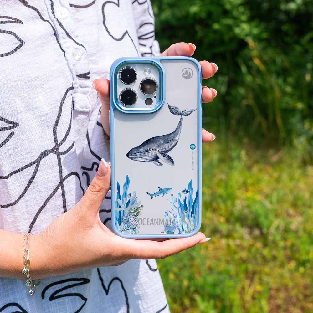 iPhone 16 Hülle - Meer blau - "Ocean" - nachhaltig