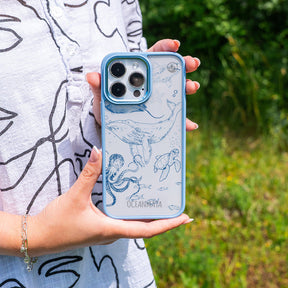 iPhone 17 pro max Hülle - Wal blau - "WhaleLife" nachhaltig