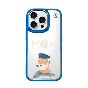 iPhone 16 pro max Hülle - Moin blau - "Ostfriese" - nachhaltig