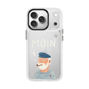 iPhone 17 pro max Hülle - Moin blau - "Ostfriese" - nachhaltig