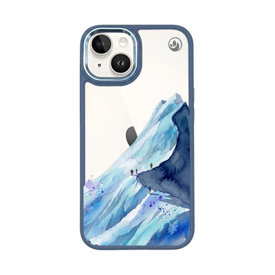 iPhone 14 Case - Hiking Blue - "mountainblue" - sustainable