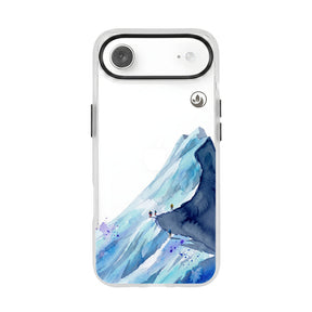 Nachhaltige Handyhülle iPhone 17 Air Mountainblue — Vorderseite