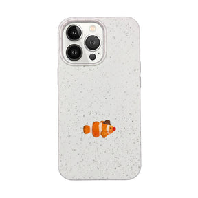 Biologisch abbaubare Handyhülle iPhone 13 pro Mrclownfish — kompostierbar — Vorderseite