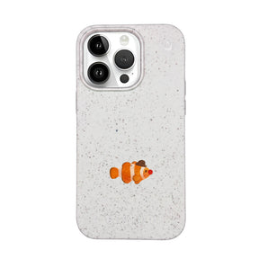 Biologisch abbaubare Handyhülle iPhone 14 pro Mrclownfish — kompostierbar — Vorderseite