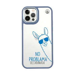 iPhone 12 pro / iPhone 12 hoesje - Lama - "No Problama" duurzaam