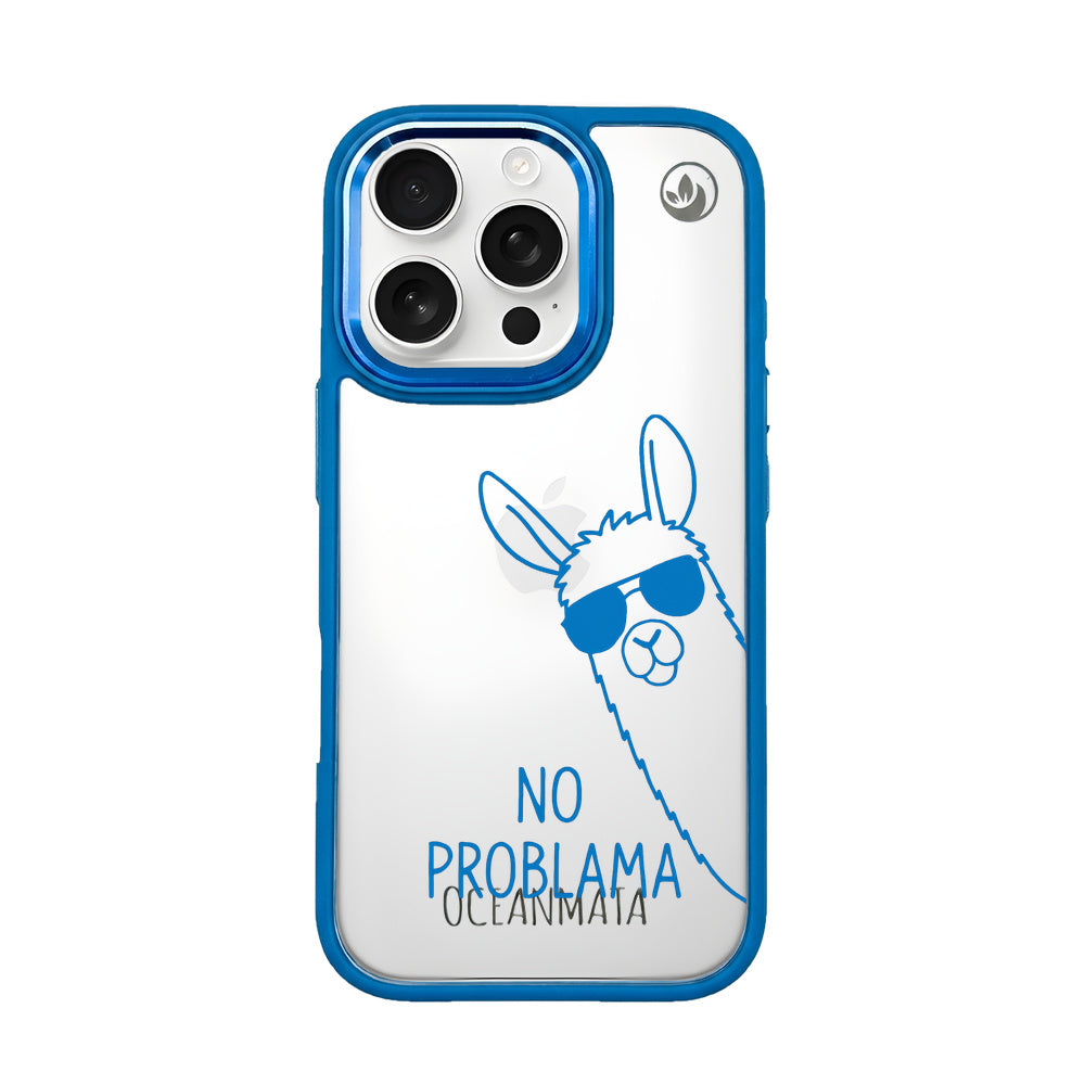 iPhone 16 pro Hülle - Lama - "No Problama" nachhaltig