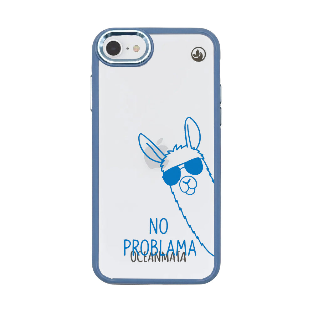 iPhone SE/7/8 Hülle - Lama - "No Problama" nachhaltig