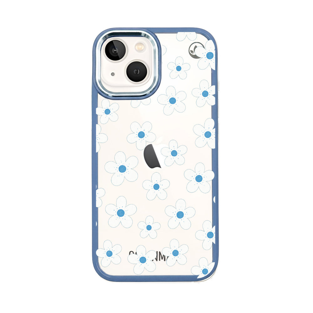 iPhone 13 mini Hülle - Blumen - "Ocean Bloom" - nachhaltig