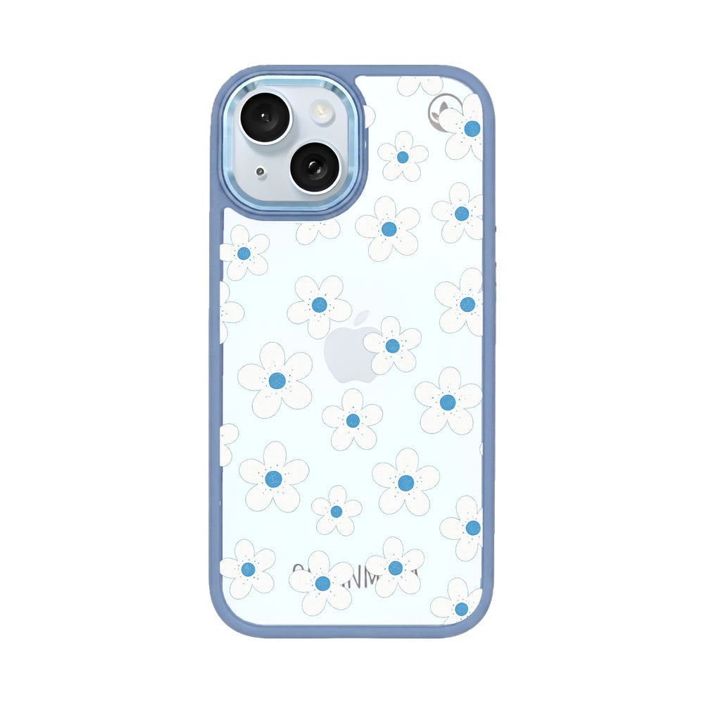 iPhone 15 Hülle - Blumen - "Ocean Bloom" - nachhaltig