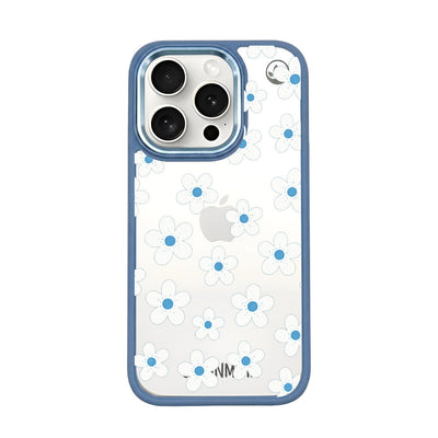 iPhone 15 pro Hülle - Blumen - "Ocean Bloom" - nachhaltig