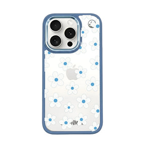 iPhone 15 pro Hülle - Blumen - "Ocean Bloom" - nachhaltig