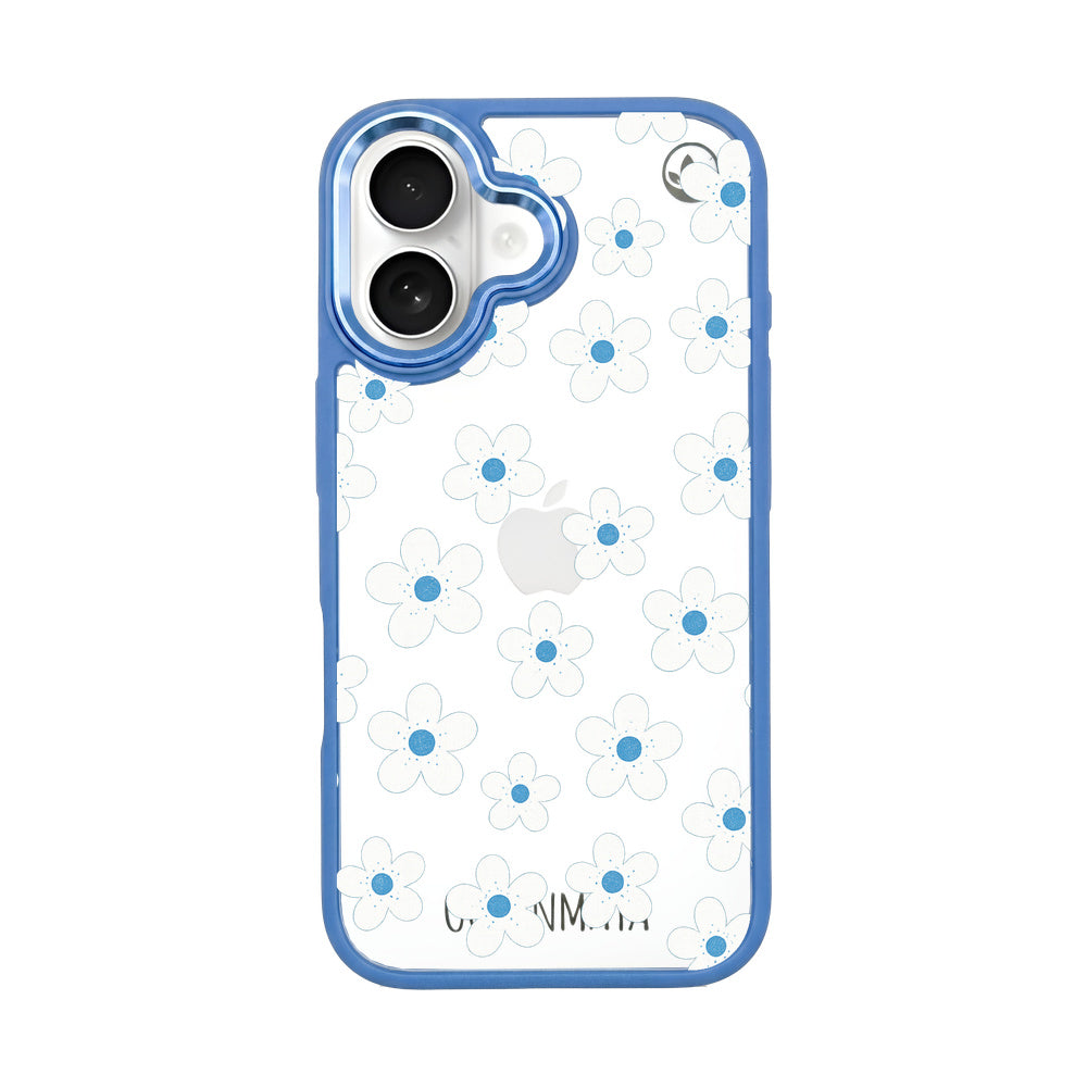 iPhone 16 Hülle - Blumen - "Ocean Bloom" - nachhaltig