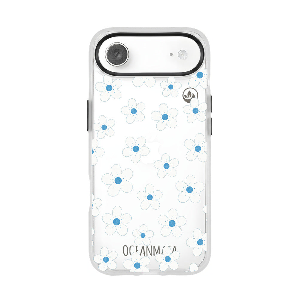 iPhone 17 Air Hülle - Blumen - "Ocean Bloom" - nachhaltig