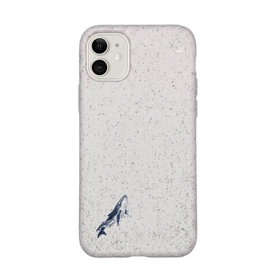 iPhone 11 Hülle - Buckelwal weiß - "OceanLullaby" - nachhaltig