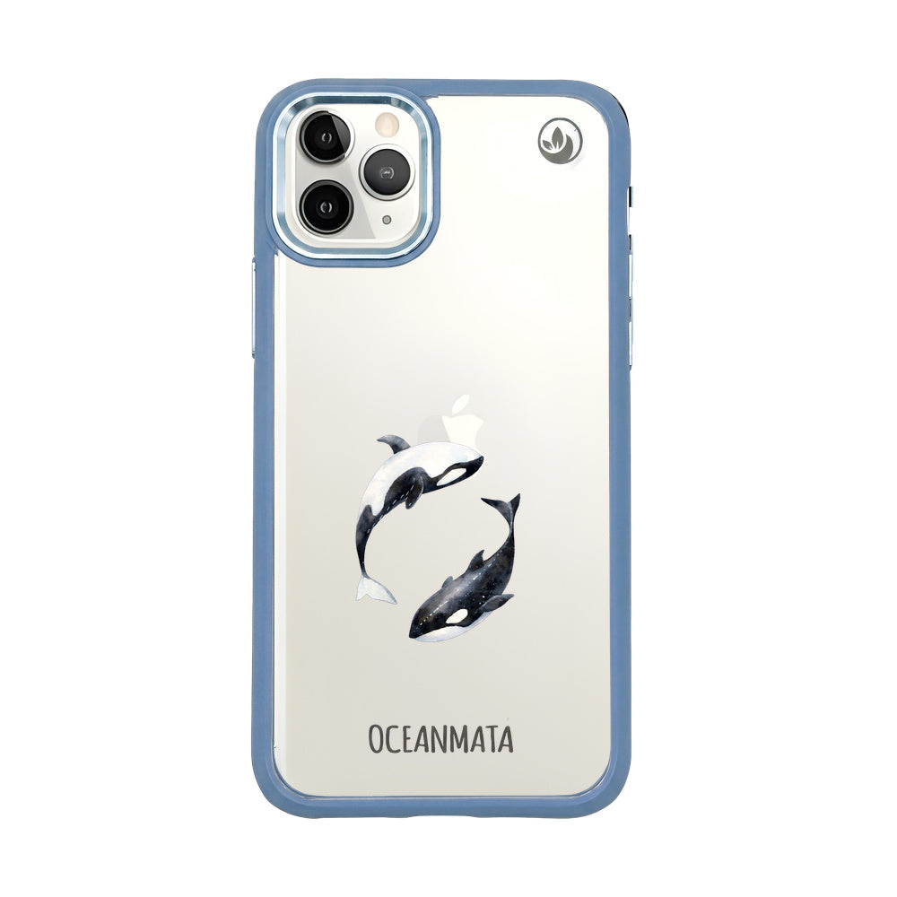 iPhone 11 pro Hülle - Orca blau - "OrcaFlow" - nachhaltig