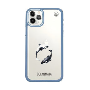iPhone 11 pro Hülle - Orca blau - "OrcaFlow" - nachhaltig