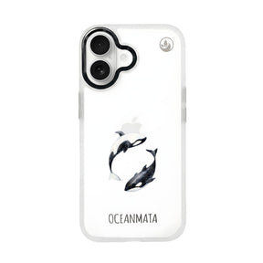 iPhone 17 Hülle - Orca blau - "OrcaFlow" - nachhaltig