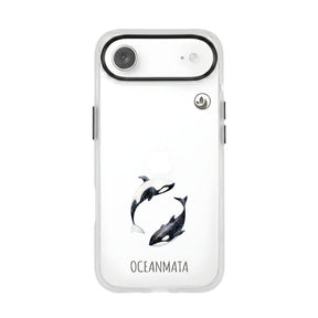 iPhone 17 Air Hülle - Orca blau - "OrcaFlow" - nachhaltig