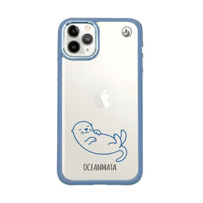 iPhone 11 pro Hülle - Otter blau - nachhaltig