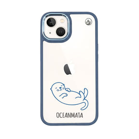 iPhone 13 Hülle - Otter blau - nachhaltig