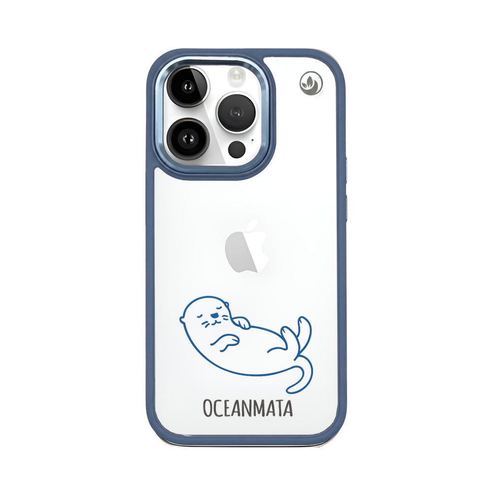 iPhone 14 pro max Hülle - Otter blau - nachhaltig