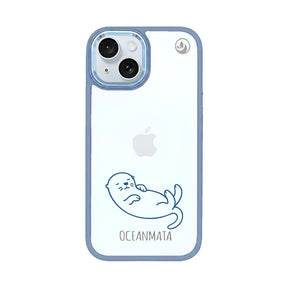 iPhone 15 Hülle - Otter blau - nachhaltig