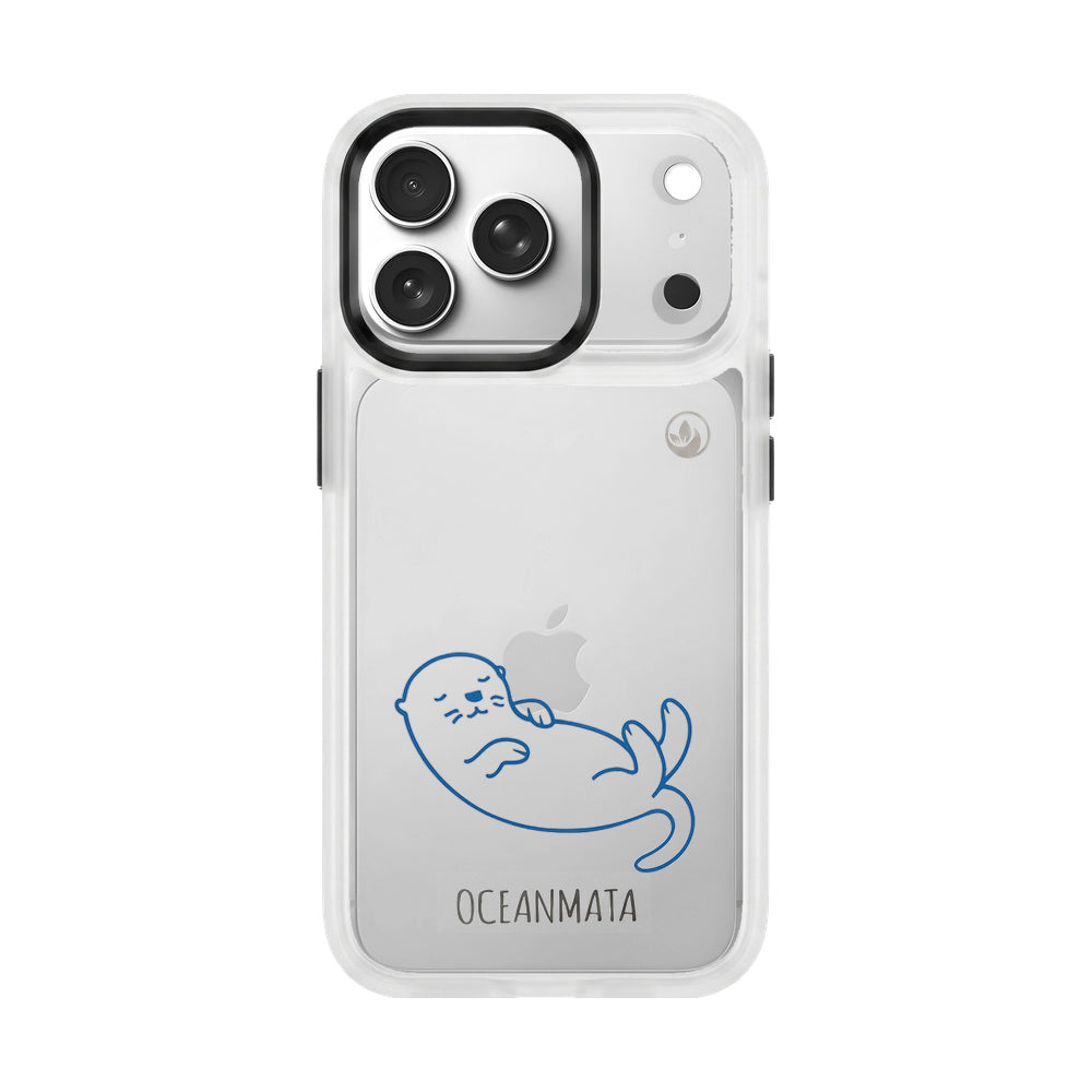 iPhone 17 pro max Hülle - Otter blau - nachhaltig