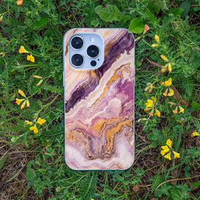 Biologisch abbaubare Handyhülle iPhone 12 mini Pinkmarble — kompostierbar — Bonus